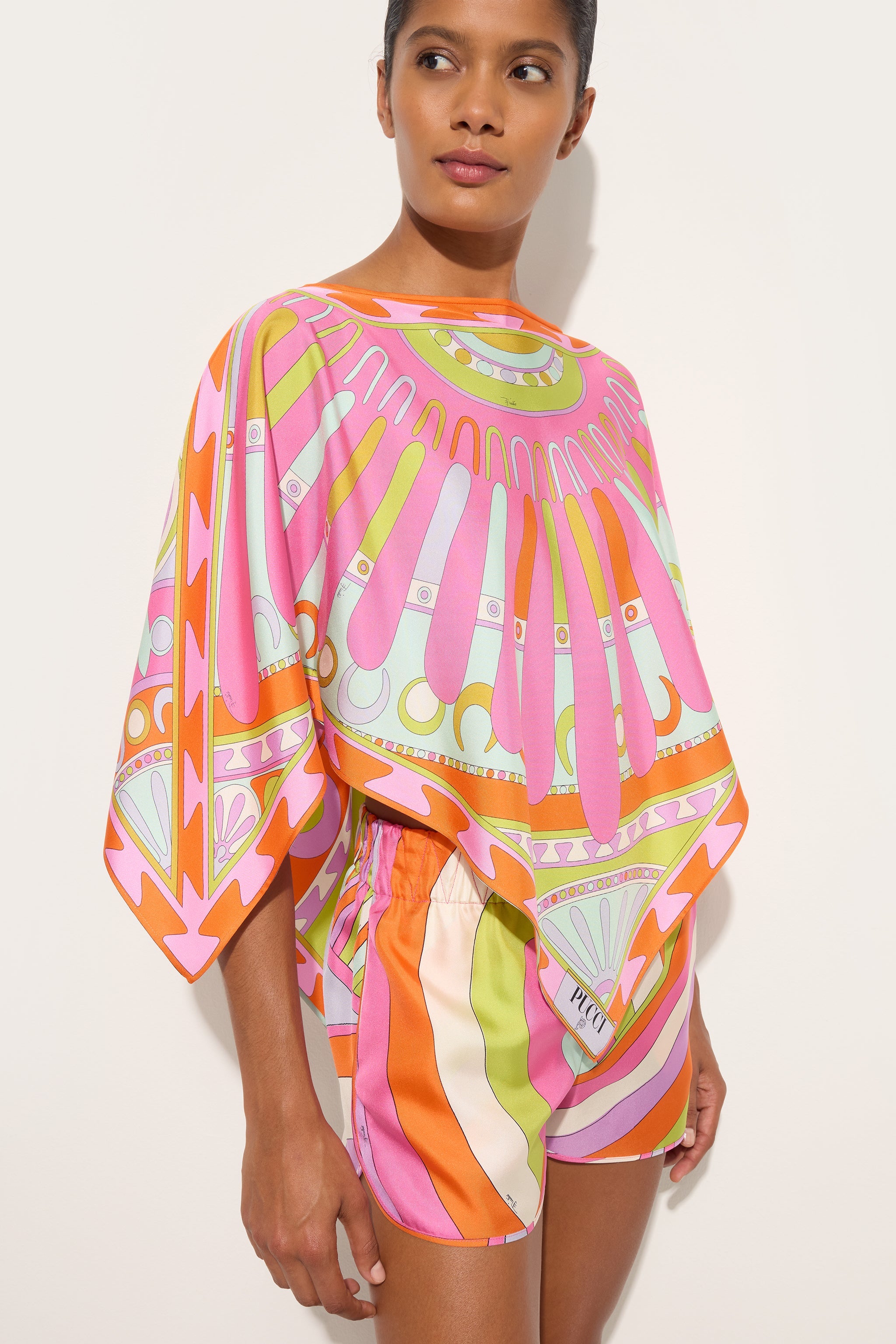 EMILIO PUCCI カフタン　トップス Soleil Print Kaftan top – PUCCI