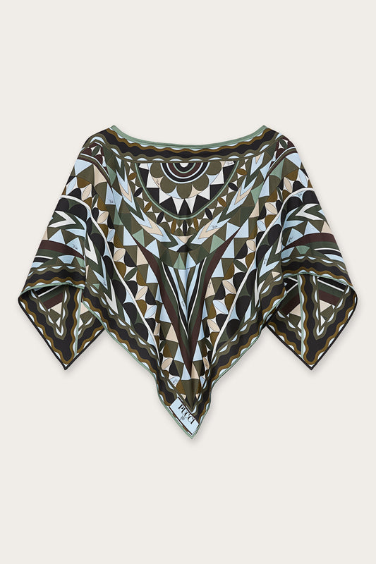 Manuba Print Silk Blouse