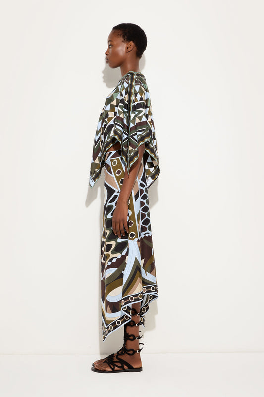 Manuba Print Silk Blouse