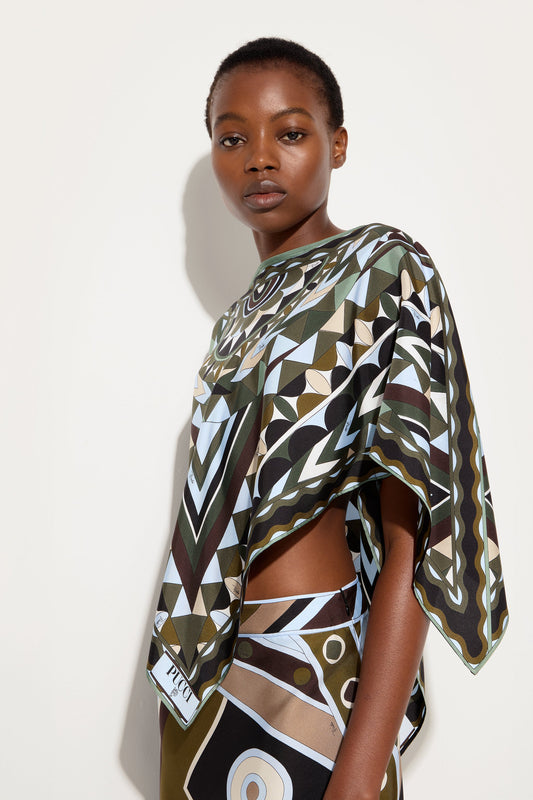 Manuba Print Silk Blouse