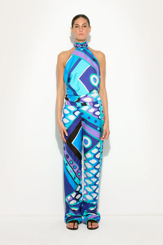 Vivara Print Silk Pants