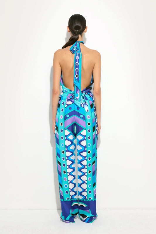 Vivara Print Silk Pants