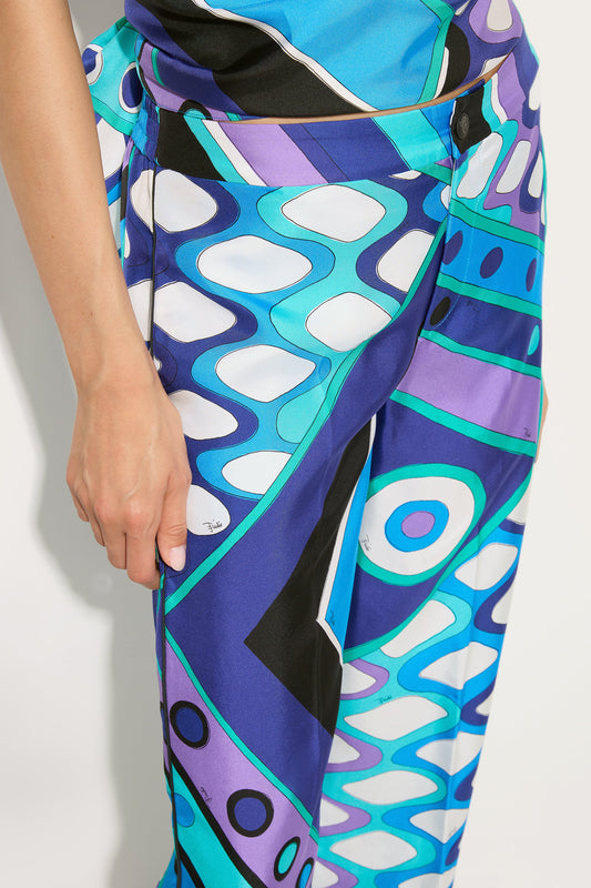 Vivara Print Silk Pants