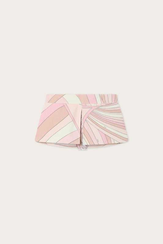 Iride Print Terry Shorts