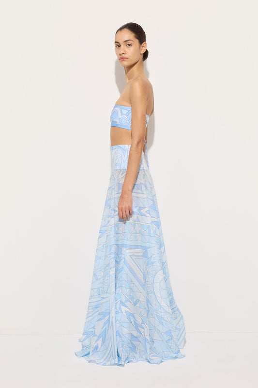 Manuba Print Cotton Skirt