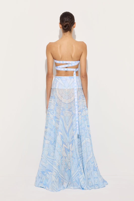 Manuba Print Cotton Skirt