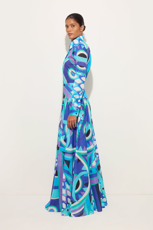 Vivara Print Cotton Skirt
