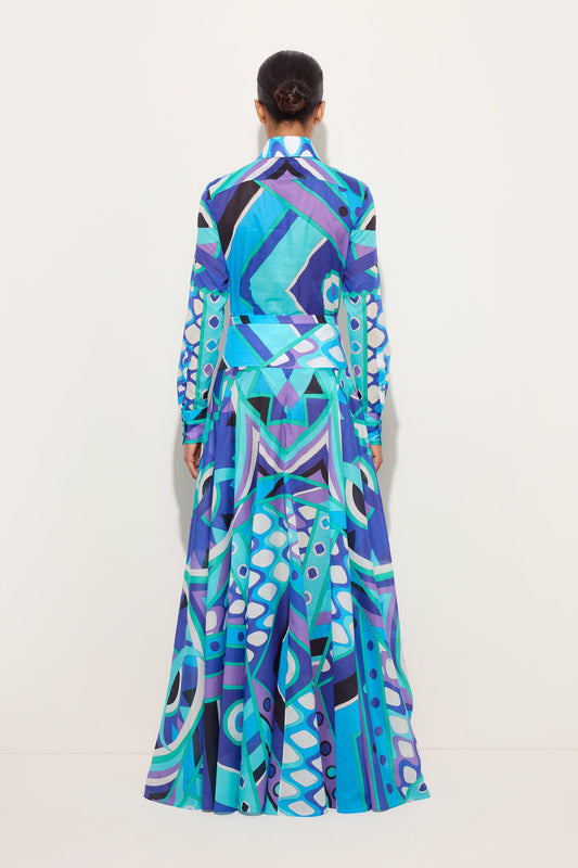Vivara Print Cotton Skirt
