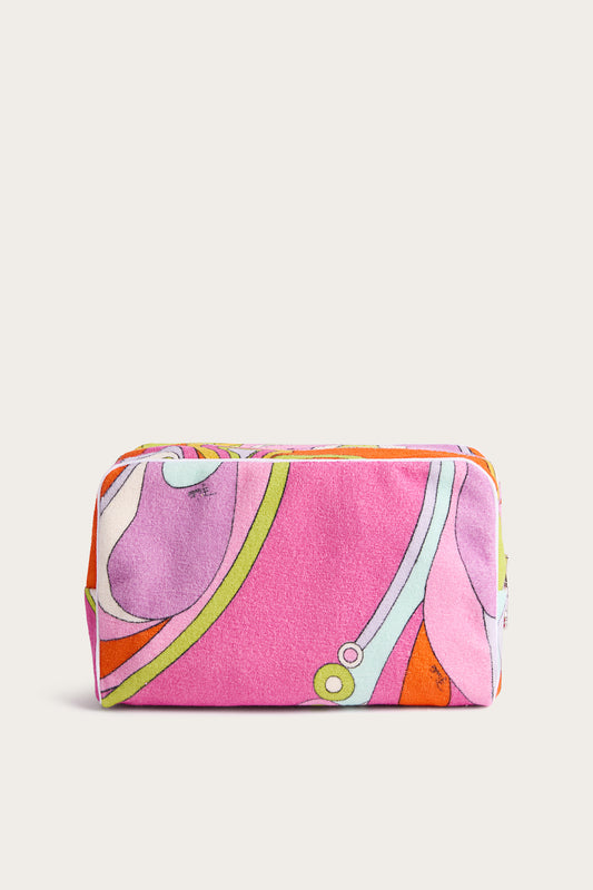 Orchidee Cotton Terry Cloth Beauty Case