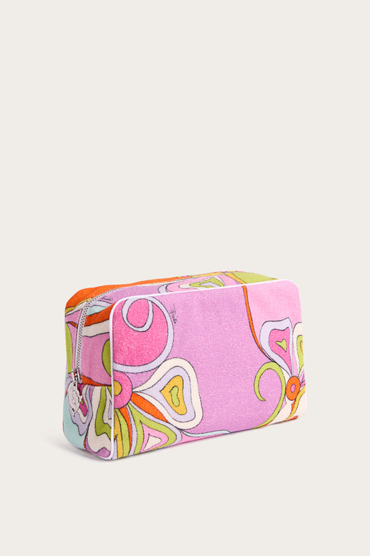 Orchidee Cotton Terry Cloth Beauty Case