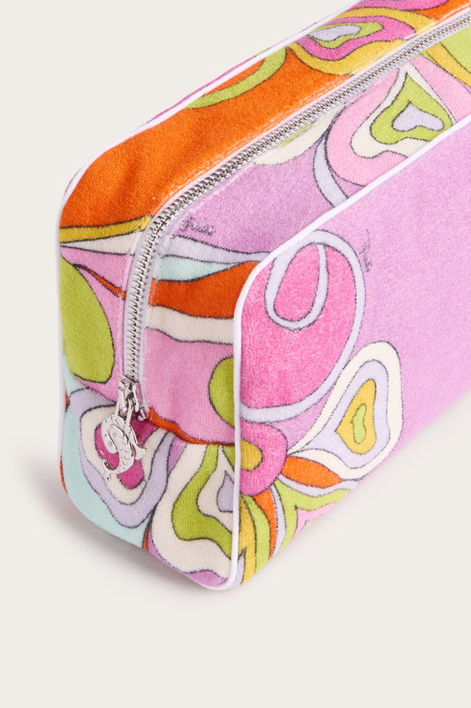 Orchidee Cotton Terry Cloth Beauty Case