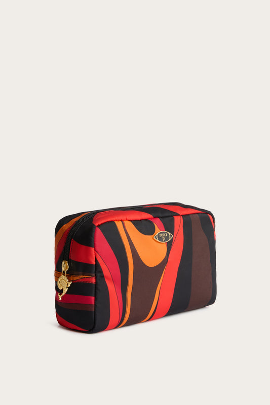 Marmo Print Big Beauty Case