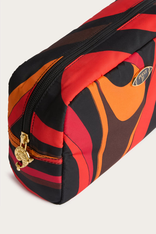 Marmo Print Big Beauty Case