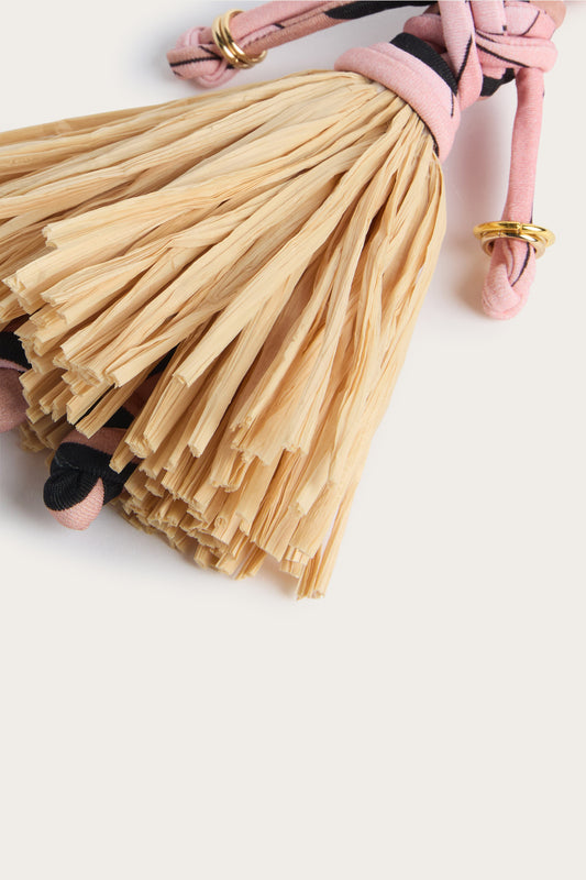 Bag Charm in Iride Print