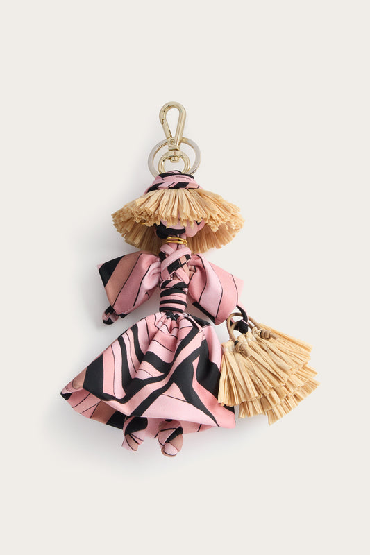 Bag Charm in Iride Print
