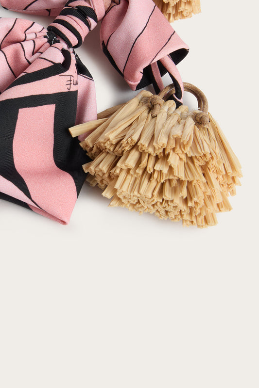 Bag Charm in Iride Print