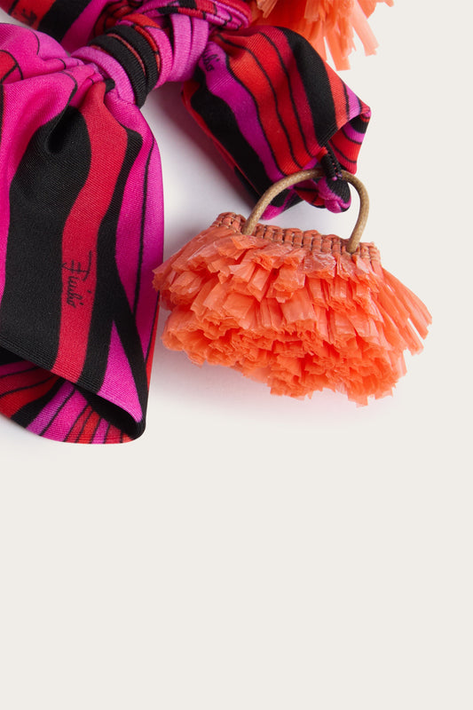 Bag Charm in Stampa Iride