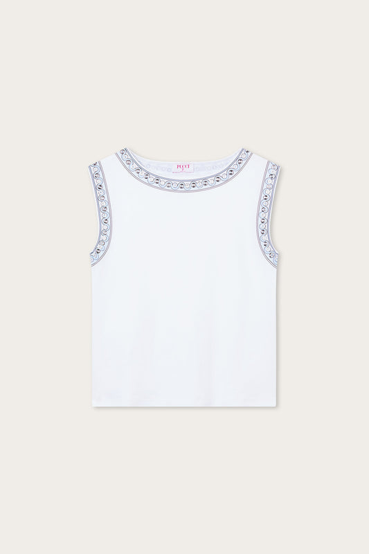 T-shirt with Metallic Details