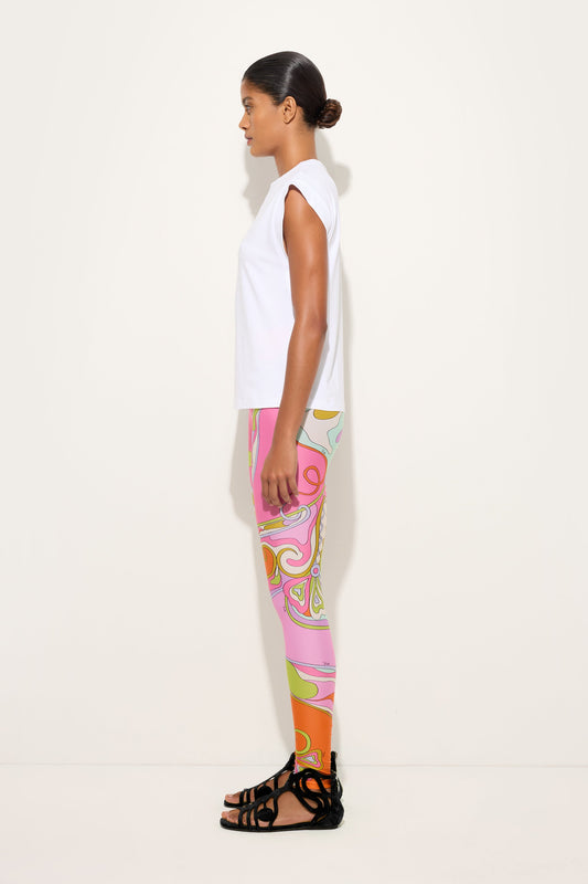 Orchidee Print Leggings