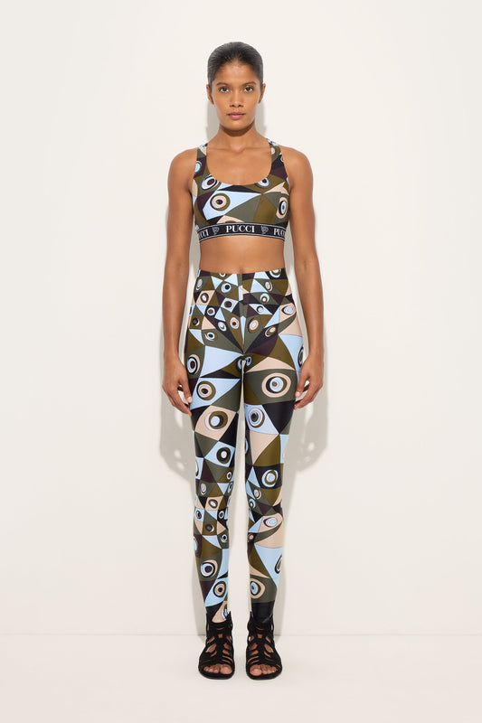 Occhi Print Leggings