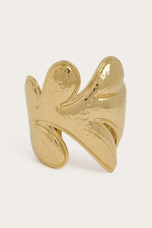 Leaf-Shaped Bangle