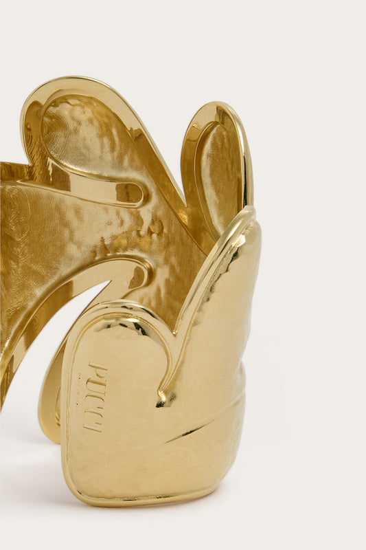 Leaf-Shaped Bangle