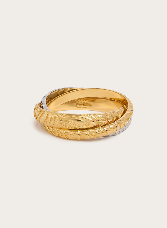 Marmo Brass Bracelet Set