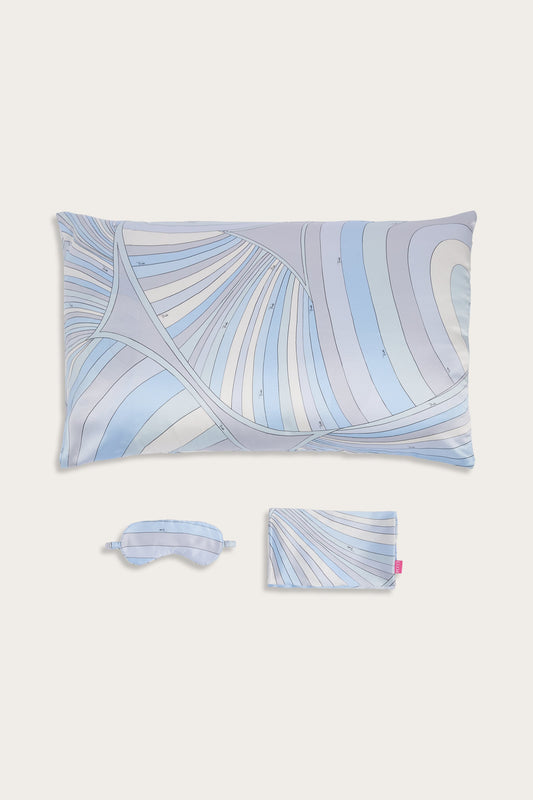 Iride Print Satin Night Set
