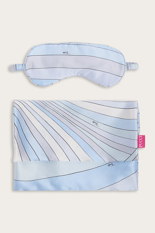 Iride Print Satin Night Set