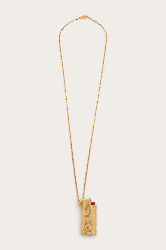 Sautoir Lighter Holder Necklace