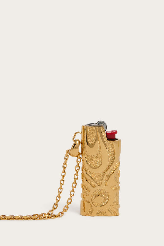 Sautoir Lighter Holder Necklace