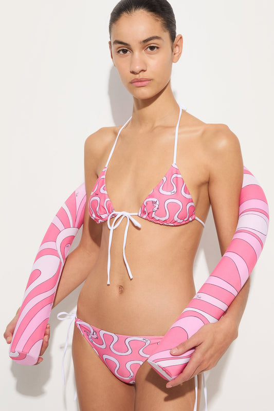 Marmo Print Pool Tube