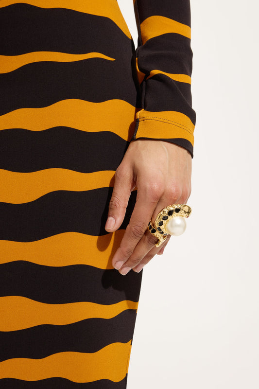 Fish Pearl Ring