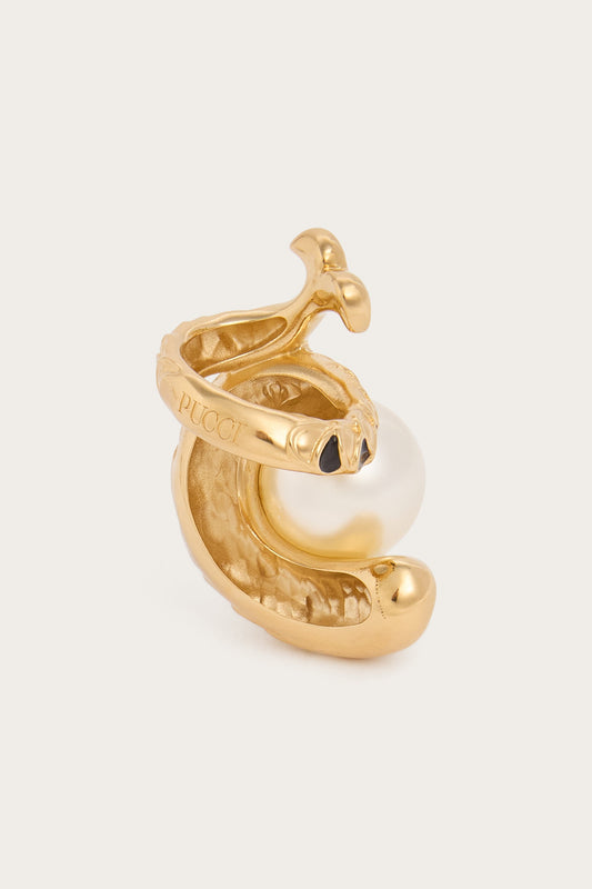 Fish Pearl Ring