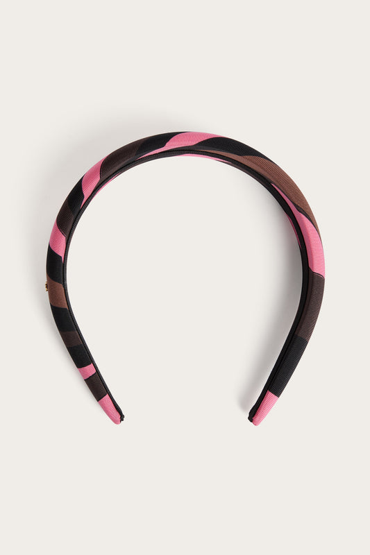 Iride Print Silk Headband