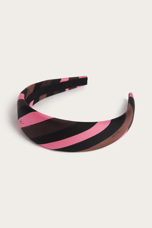 Iride Print Silk Headband