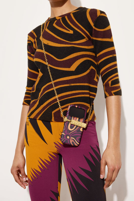 Marmo Print Phone Holder
