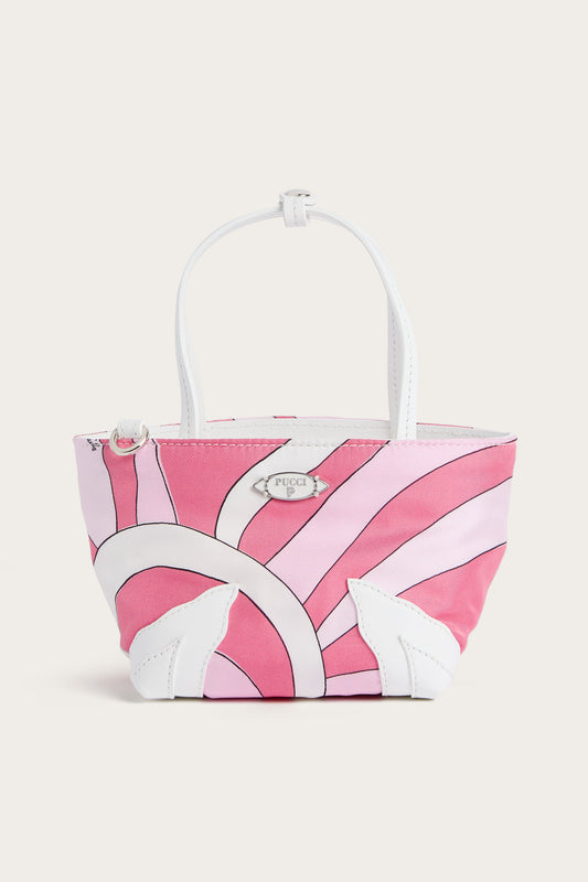 Palio mini tote silk bag