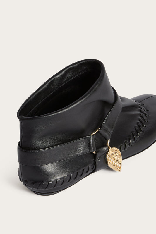 Leather  Ankle Boots