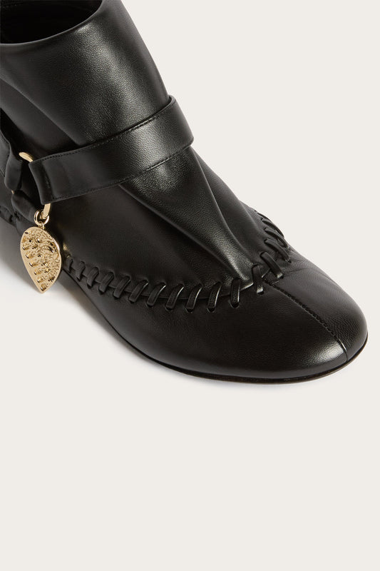 Leather  Ankle Boots