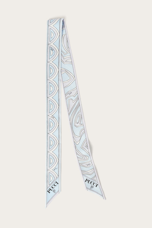 Mixed Print Silk Bandeau