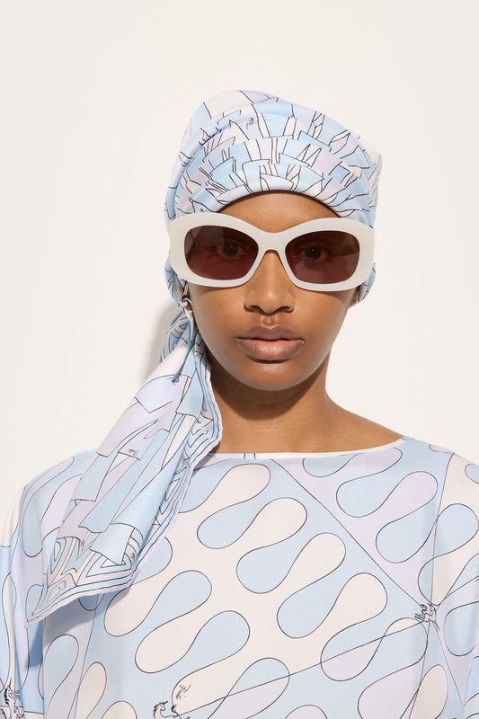 Baiadera Print Silk Scarf