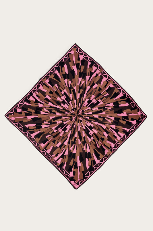 Baiadera Print Silk Scarf