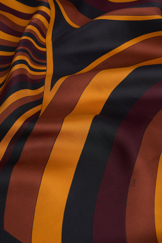 Iride Print Silk Scarf