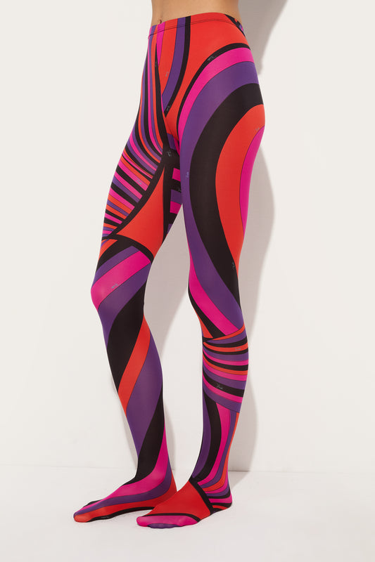 Iride Print Tights