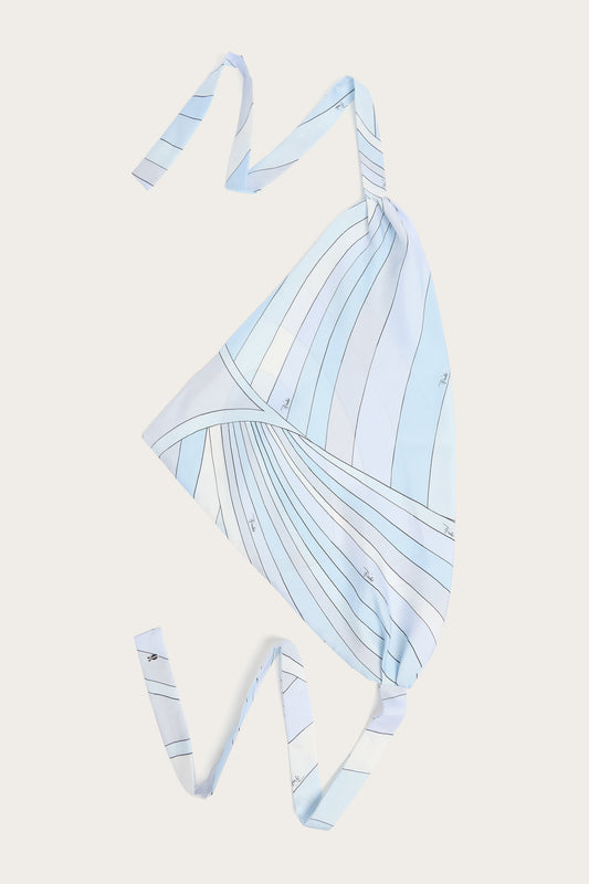 Iride Print Silk Bandana
