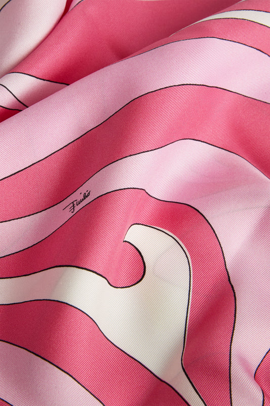 Marmo Print Silk Bandana