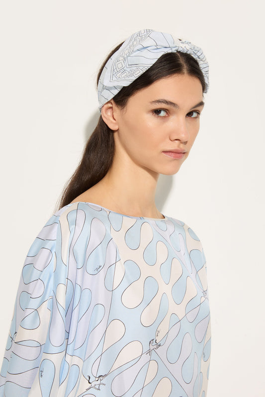 Iride Print Cotton Headband