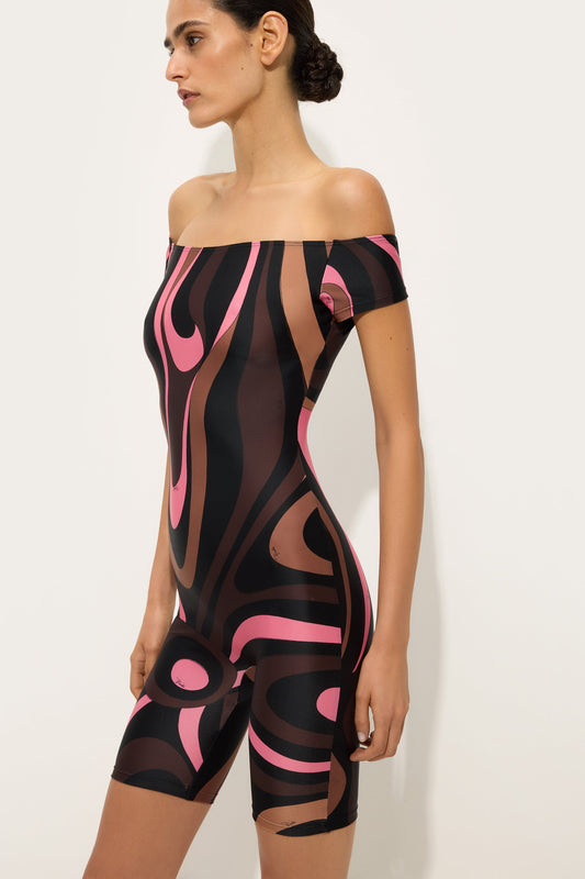 Marmo Print Jumpsuit