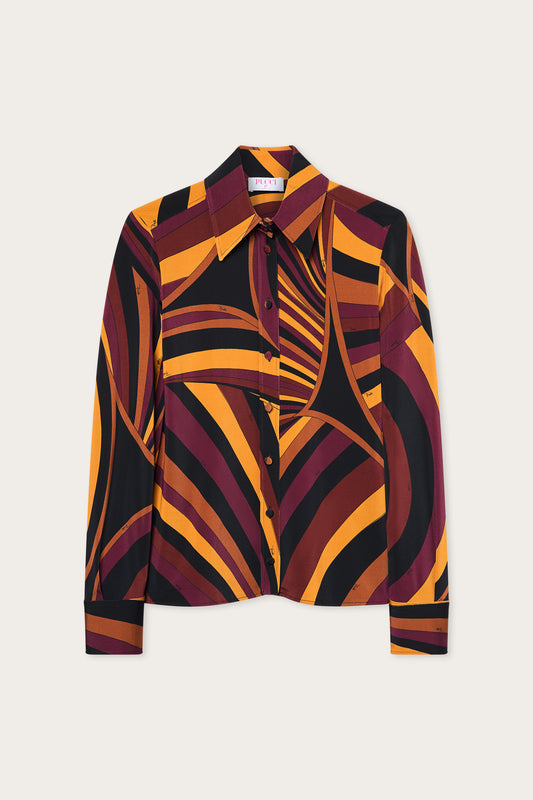 Camicia in Stampa Iride